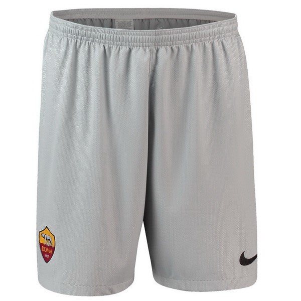 Pantalones As Roma Replica Segunda Ropa 2018/19 Gris